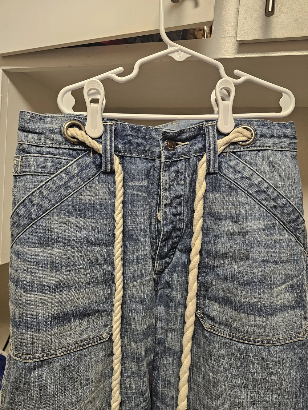Polo by Ralph Lauren Light Blue Wide-Leg Jeans